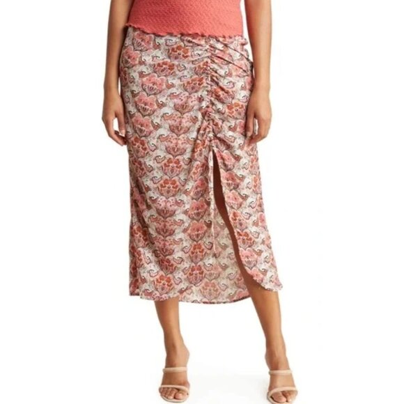 STATUS By Chenault Women Midi Skirt SMALL - Picture 2 of 6